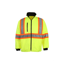 Chaqueta de seguridad reflectante impermeable de alta visibilidad